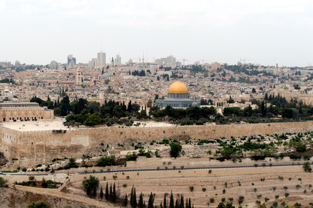 Jerusalem From The Mount Of Olives